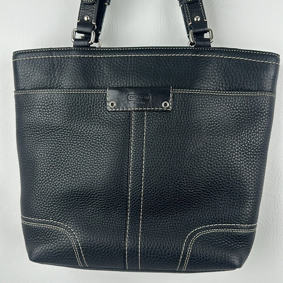 Vintage Coach Hamilton Shoulder Tote Bag - Picture 2 of 9